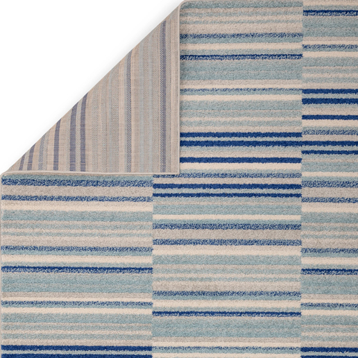 Asiatic Rugs Easy Living  Muse MU05 Blue Stripe Rug 2