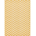 Asiatic Rugs Easy Living  Muse MU08 Yellow Chevron Rug