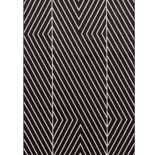 Asiatic Rugs Easy Living  Muse MU10 Black Linear Rug