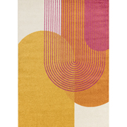 Asiatic Rugs Muse MU13 Orange Retro Rug