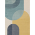 Asiatic Rugs Easy Living  Muse MU15 Blue Retro Rug