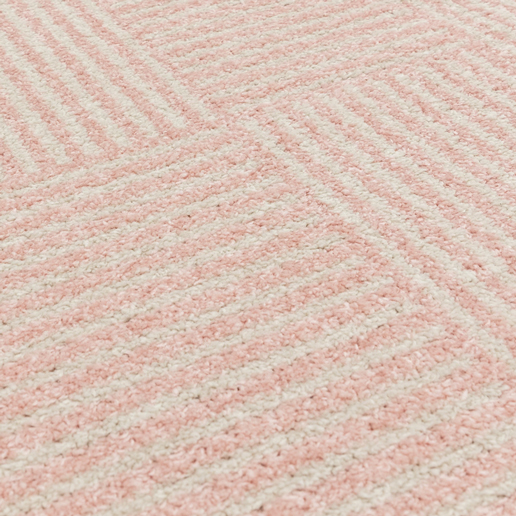 Asiatic Rugs Easy Living  Muse MU17 Pink Geometric Rug 1