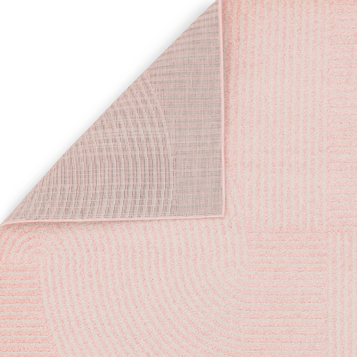 Asiatic Rugs Easy Living  Muse MU17 Pink Geometric Rug 2