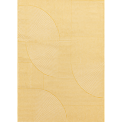 Asiatic Rugs Easy Living  Muse MU18 Yellow Geometric Rug