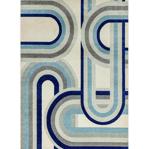 Asiatic Rugs Easy Living  Nova NV30 Retro Blue