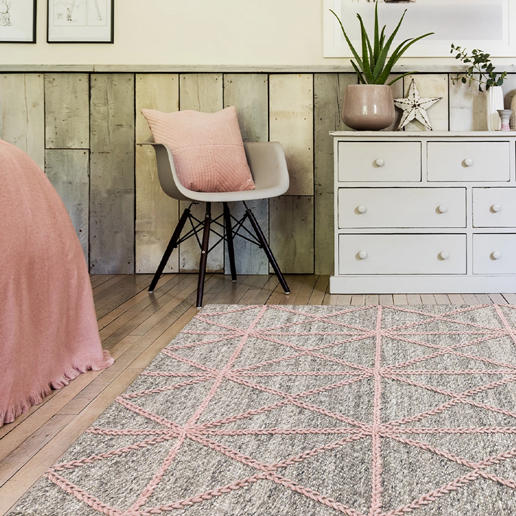 Asiatic Rugs Natural Weaves Prism Pink 1