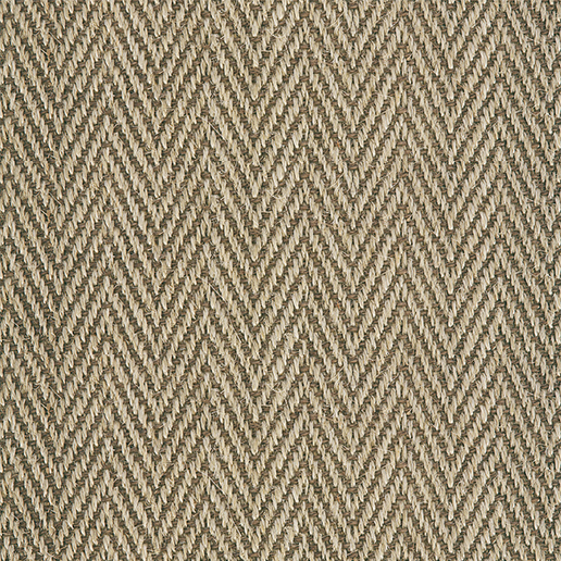 Crucial Trading Grand Herringbone Sisal Pearl Carpet GH104