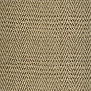 Crucial Trading Harmony Herringbone Sisal Light Caramel Carpet HH255