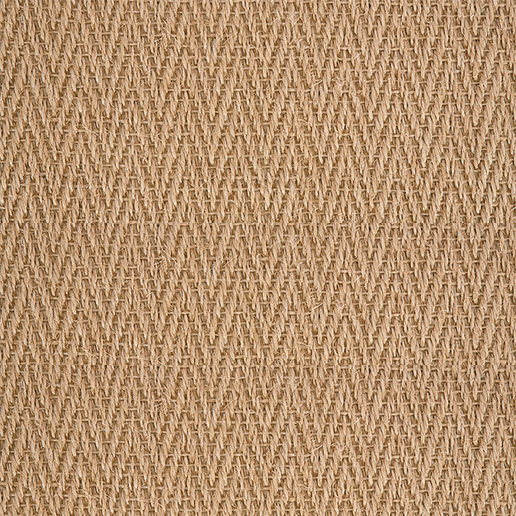 Crucial Trading Herringbone Sisal Light Honey Carpet E400