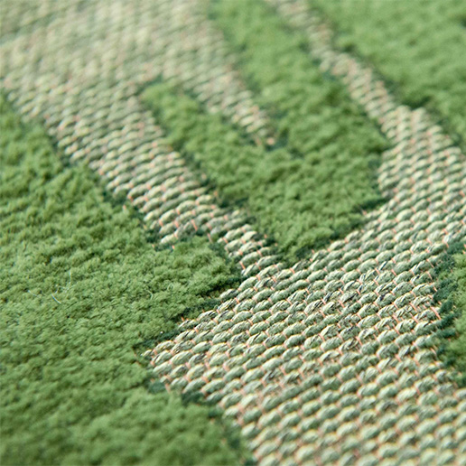 Louis De Poortere Baobab Rug Perrier's Green 9202 3