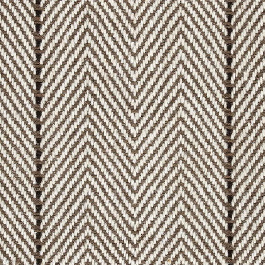 The Woven Edge Kaleen Chevron Mocha