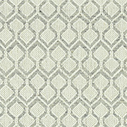 The Woven Edge Kaleen Fretwork Silver