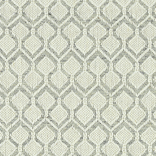 The Woven Edge Kaleen Fretwork Silver