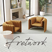 The Woven Edge Kaleen Fretwork